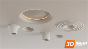 Ceiling Decoration Skp Files